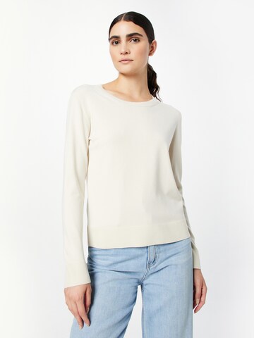 Sisley Sweater in Beige: front