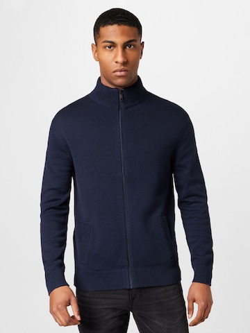 ESPRIT Gebreid vest in Blauw: voorkant