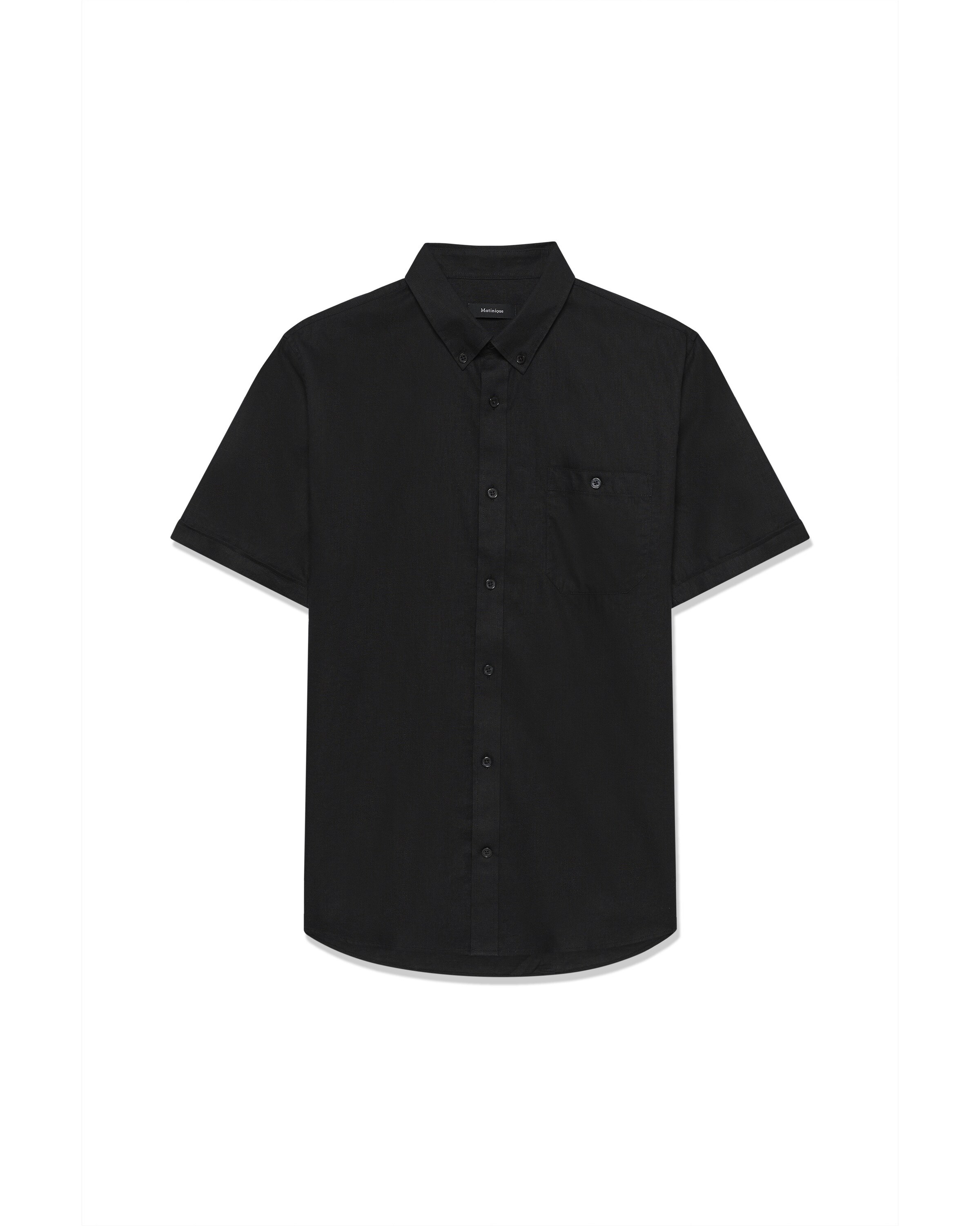 Chemise 'Trostol' Matinique en noir : devant