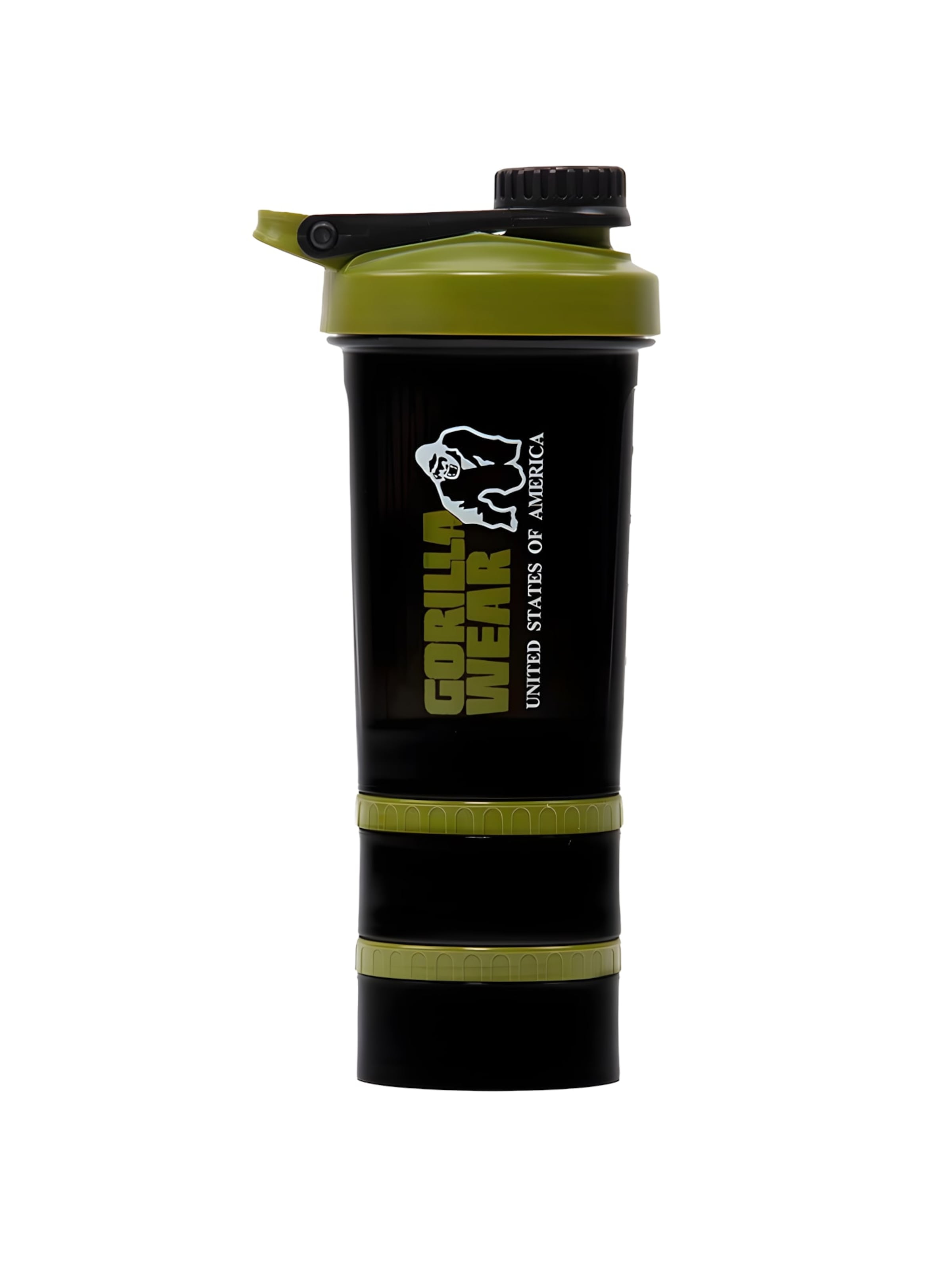 Gorilla Wear Accessories '2 GO 500ML' in XS-XL in Green / Black, Item view