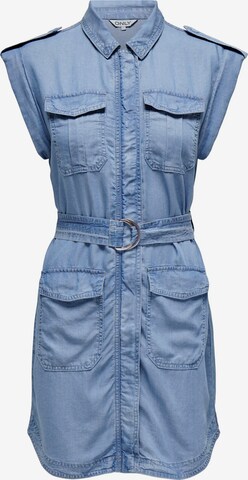 ONLY Shirt Dress 'FRANCO' in Blue: front