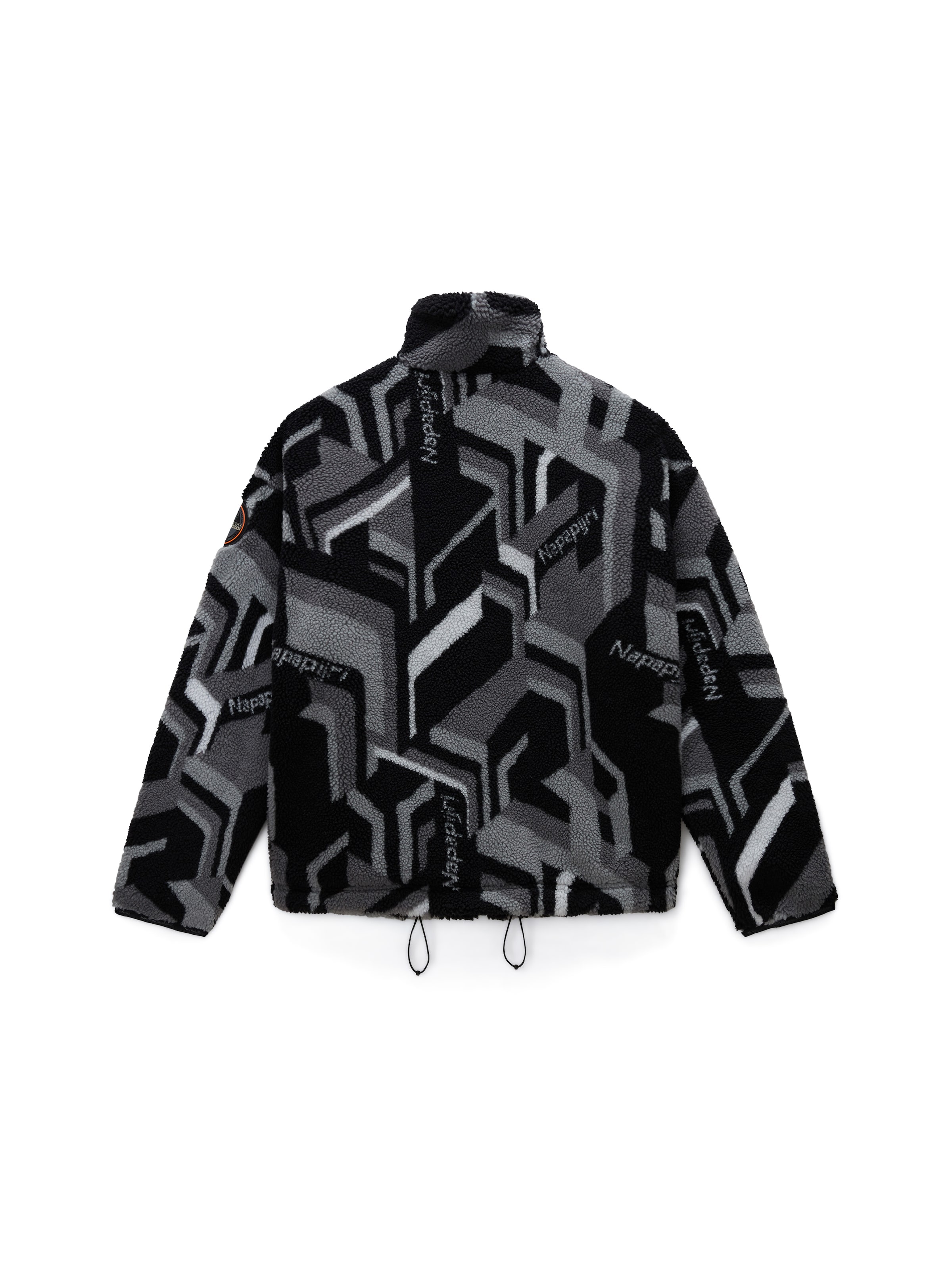 Jachetă  fleece 'Fiemme' de la NAPAPIJRI pe gri