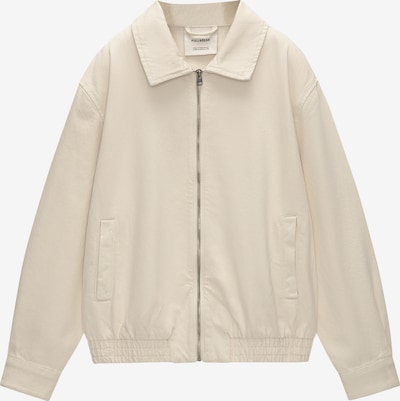 Pull&Bear Veste mi-saison en crème, Vue avec produit