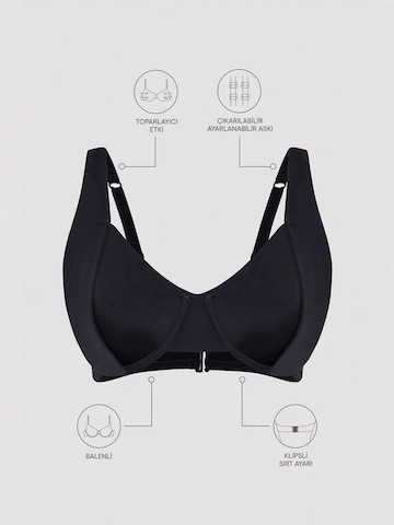 Penti Bikini felső 'Bikinioberteile' - fekete