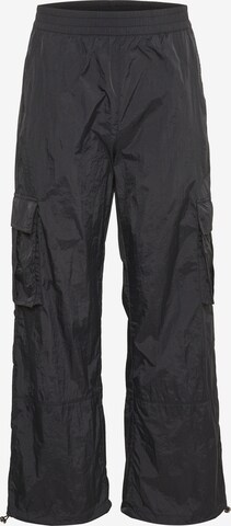 Pantalon cargo 'Marie' Kaffe en noir : devant