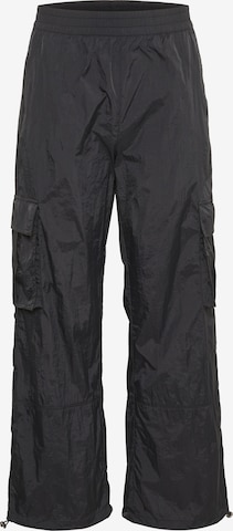 Kaffe - Loosefit Pantalón cargo 'Marie' en negro: frente