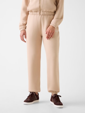 GUESS Tapered Pants 'Cecilia' in Beige: front