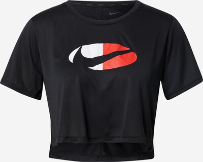 Tricou funcțional NIKE pe roșu / negru / alb, Vizualizare produs