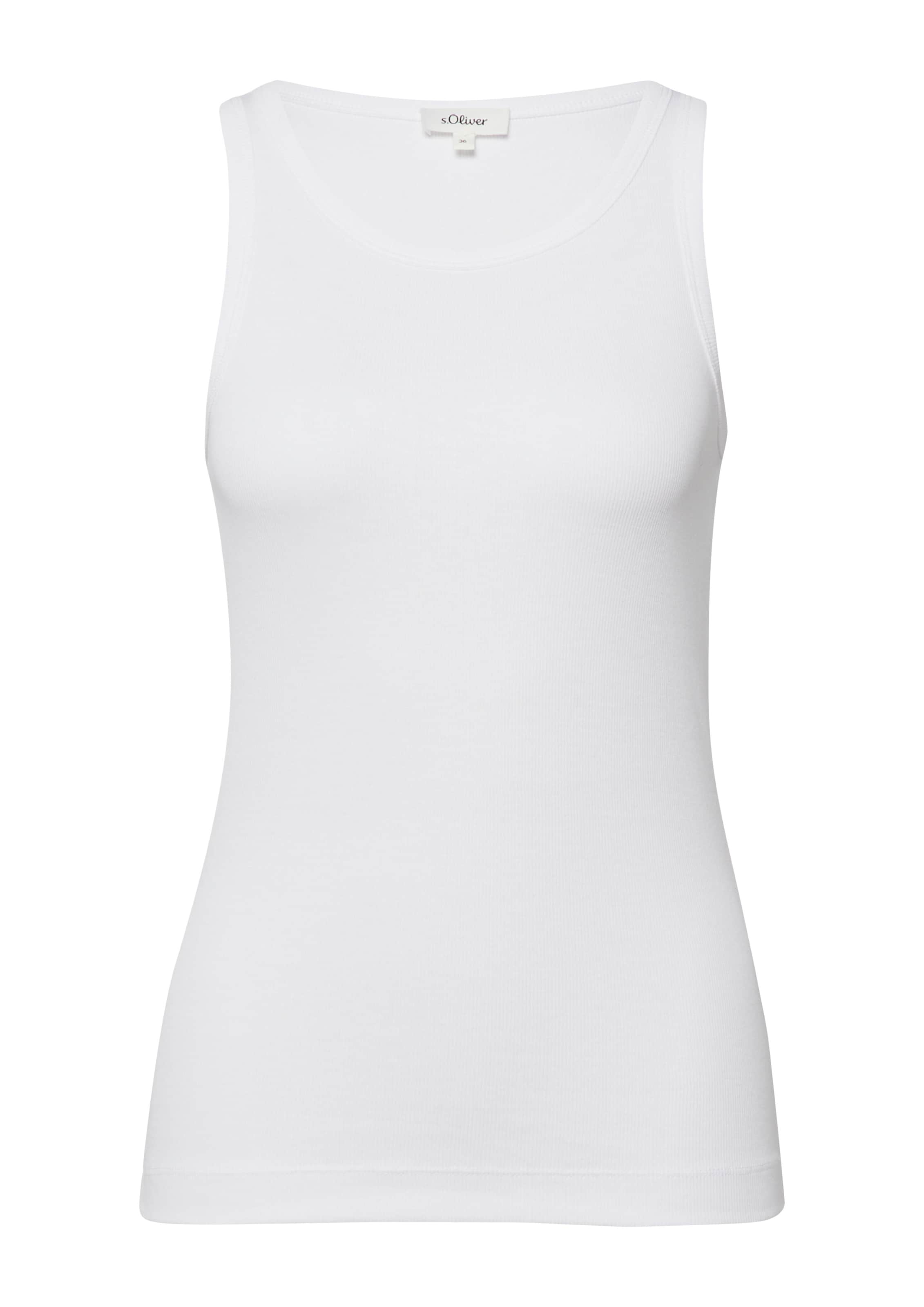 s.Oliver T-Shirt in Weiß: Vorderseite