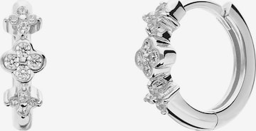 Lucardi Oorbellen in Zilver: voorkant