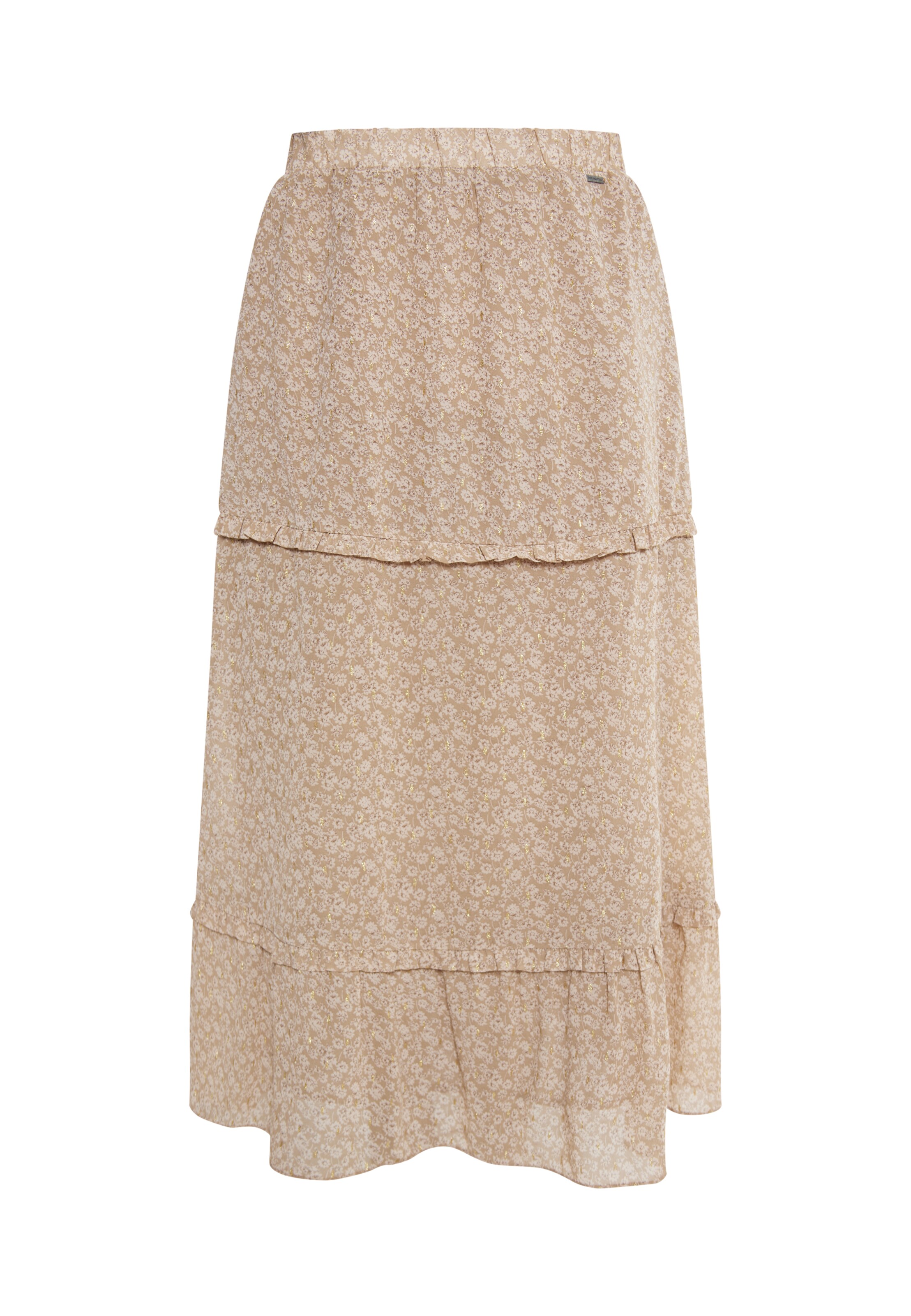Gonna di DreiMaster Vintage in beige: frontale