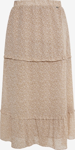 DreiMaster Vintage Rok in Beige: voorkant