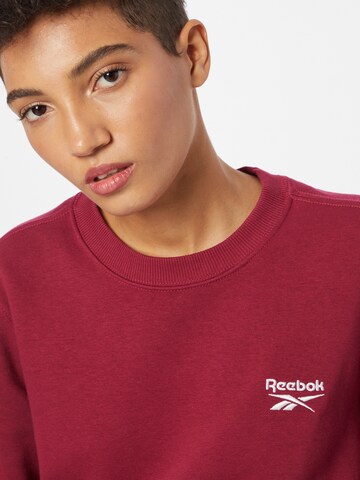 Reebok Athletic Sweatshirt in Red