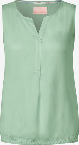 CECIL Blouse in Green: front