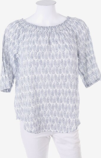 ESPRIT Carmen-Bluse in L in dunkelblau / weiß, Produktansicht