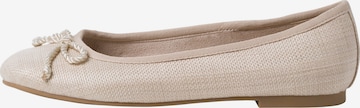 TAMARIS Ballet Flats in Beige