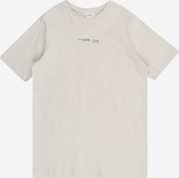 s.Oliver Shirt in Wit: voorkant