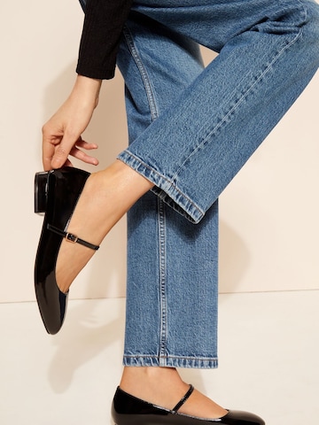 Ballerines à lanières Friends Like These en noir