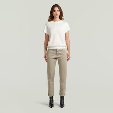 G-STAR Chino Pants 'Kate' in Beige