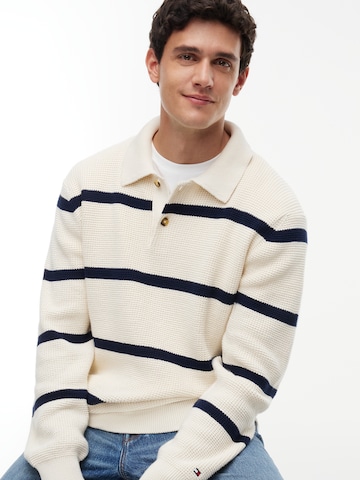 TOMMY HILFIGER Neulepaita värissä valkoinen