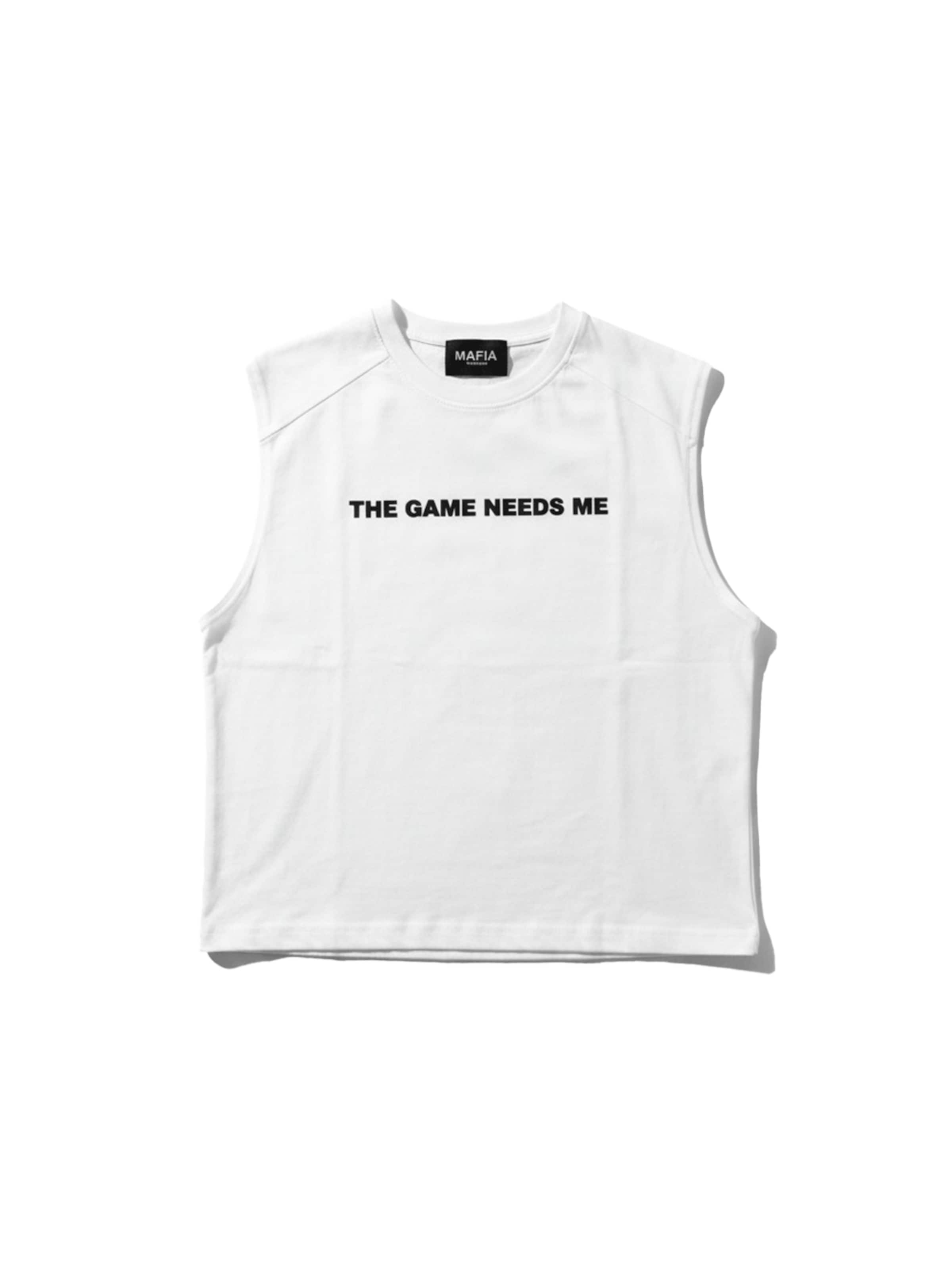 T-Shirt 'Game' Kleidermafia en blanc : devant