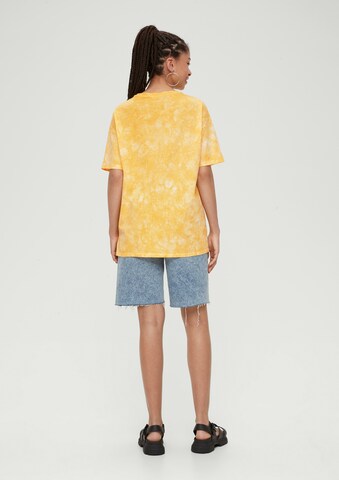 T-shirt QS en jaune