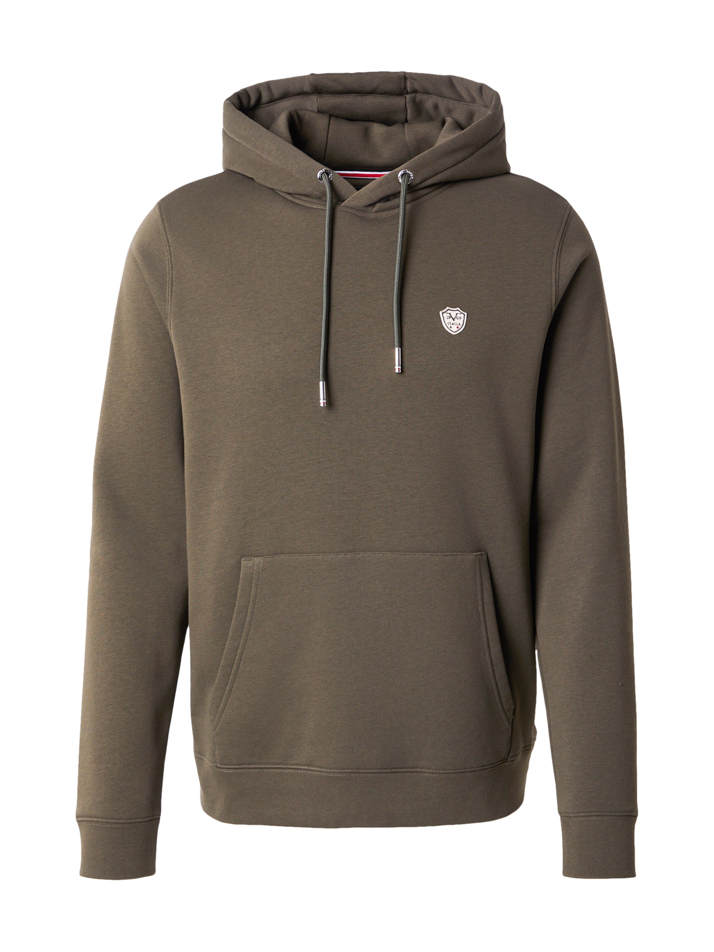 19V69 ITALIA Sweatshirt 'Matteo' in Groen: voorkant