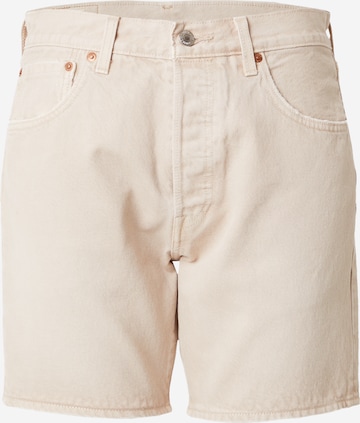 LEVI'S ® Regular Jeans '501  93 Shorts' in Beige: voorkant
