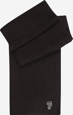 juoda Karl Lagerfeld Šalikas: priekis