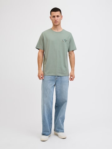 JACK & JONES Тениска 'JJGEPLAS' в зелено