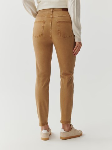 TATUUM Slim fit Pants 'ROMIKI' in Brown