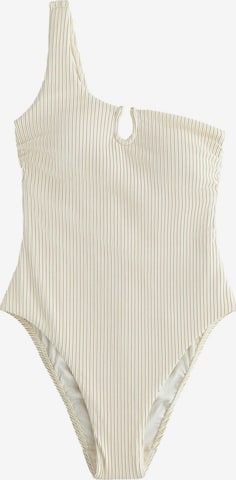 B by Ted Baker Muotoileva uimapuku värissä valkoinen: etupuoli