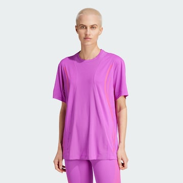 T-shirt fonctionnel 'TruePace ' ADIDAS BY STELLA MCCARTNEY en violet : devant