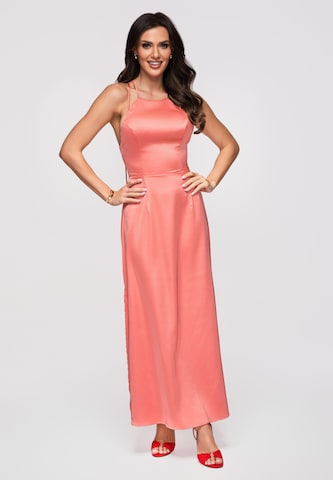Ombre Kleid in Orange