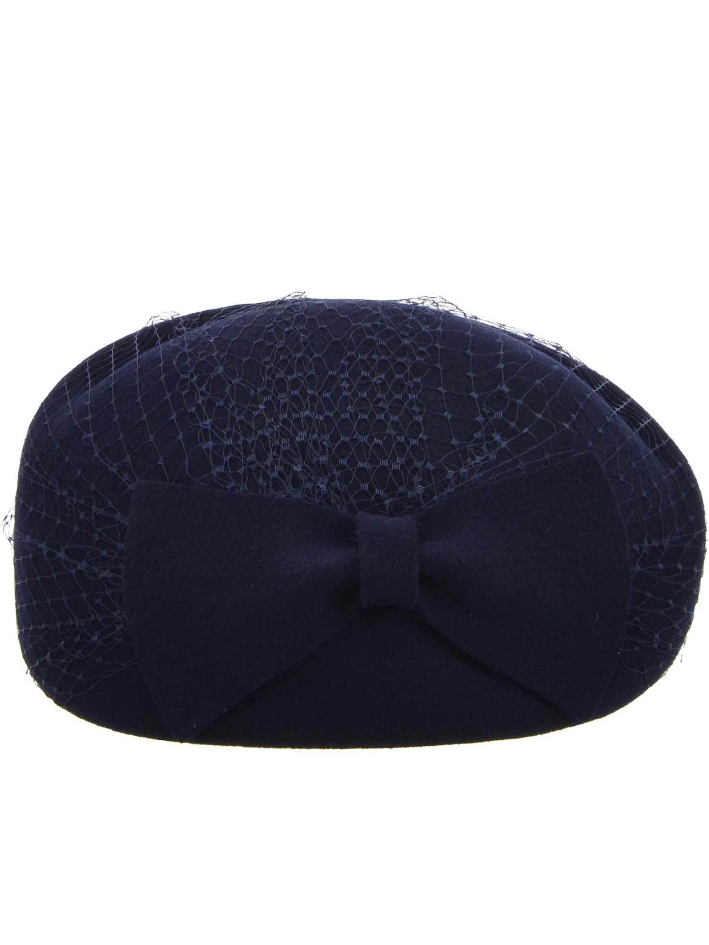 Seeberger Hat 'Hut' in Blue: front