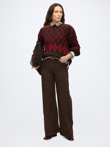 Pull-over 'Adina' Barbour en marron
