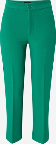 Lindex - regular Pantalón de pinzas 'Disa' en verde: frente