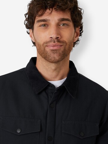 Threadbare Hemdjacke 'Cottage' in Schwarz