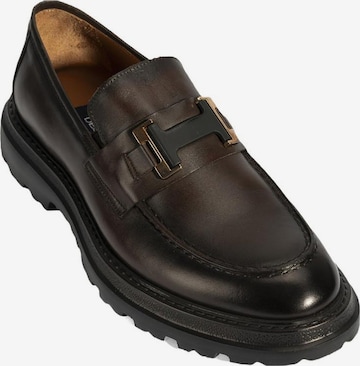 Desa Slipper in Braun: Vorderseite