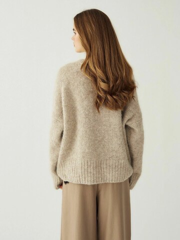 Pull-over ' N-Monika Knit ' Noella en beige