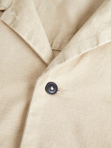Fit confort Chemise 'JCOBENTZON' JACK & JONES en beige