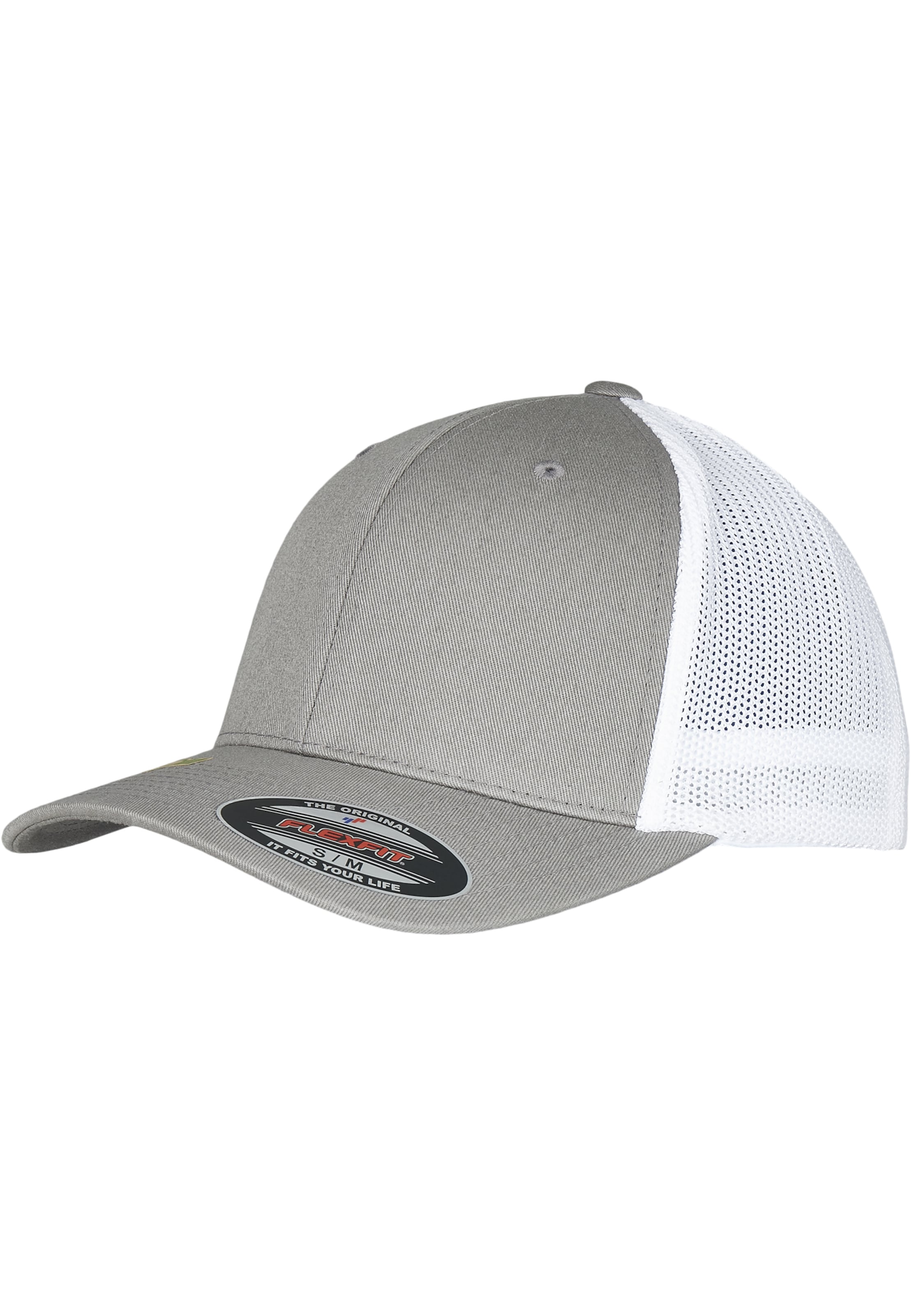 Casquette Flexfit en gris : devant
