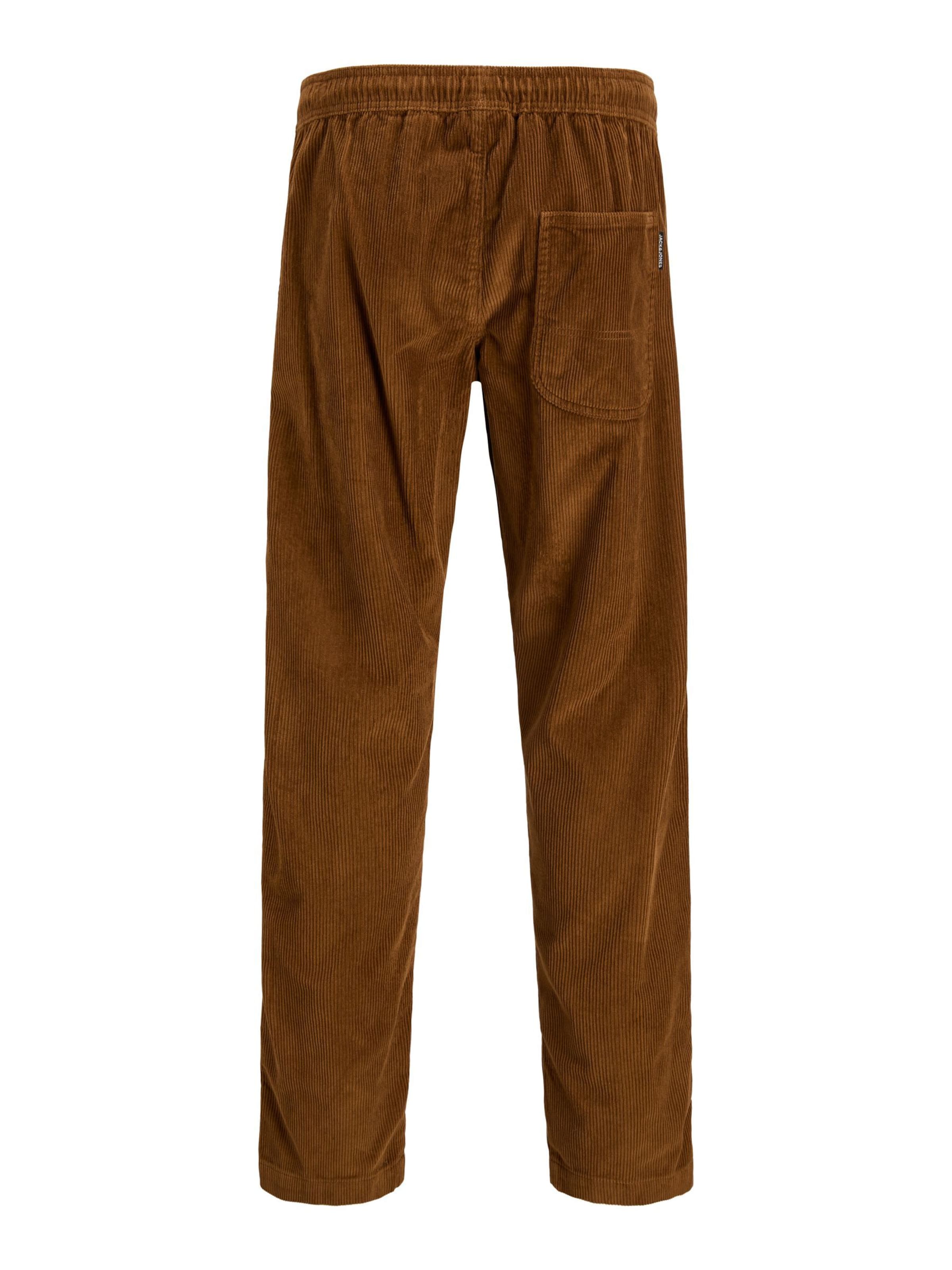JACK & JONES Loosefit Παντελόνι 'JPSTKane Heath' σε καφέ