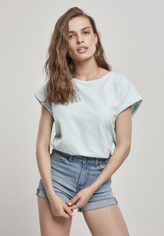 Urban Classics Shirt in Blauw: voorkant