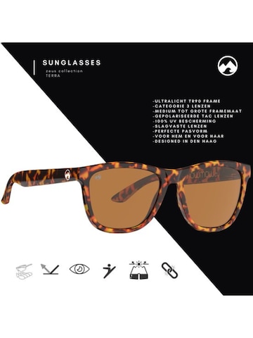 Occhiali da sole sportivi 'MowMow Opal LIMITED Sunglasses - Polarized - Men - Women' di Mowmow in marrone