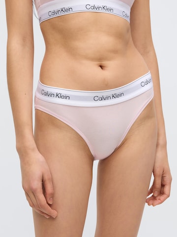 Calvin Klein Underwear Трусы-слипы в Ярко-розовый: спереди