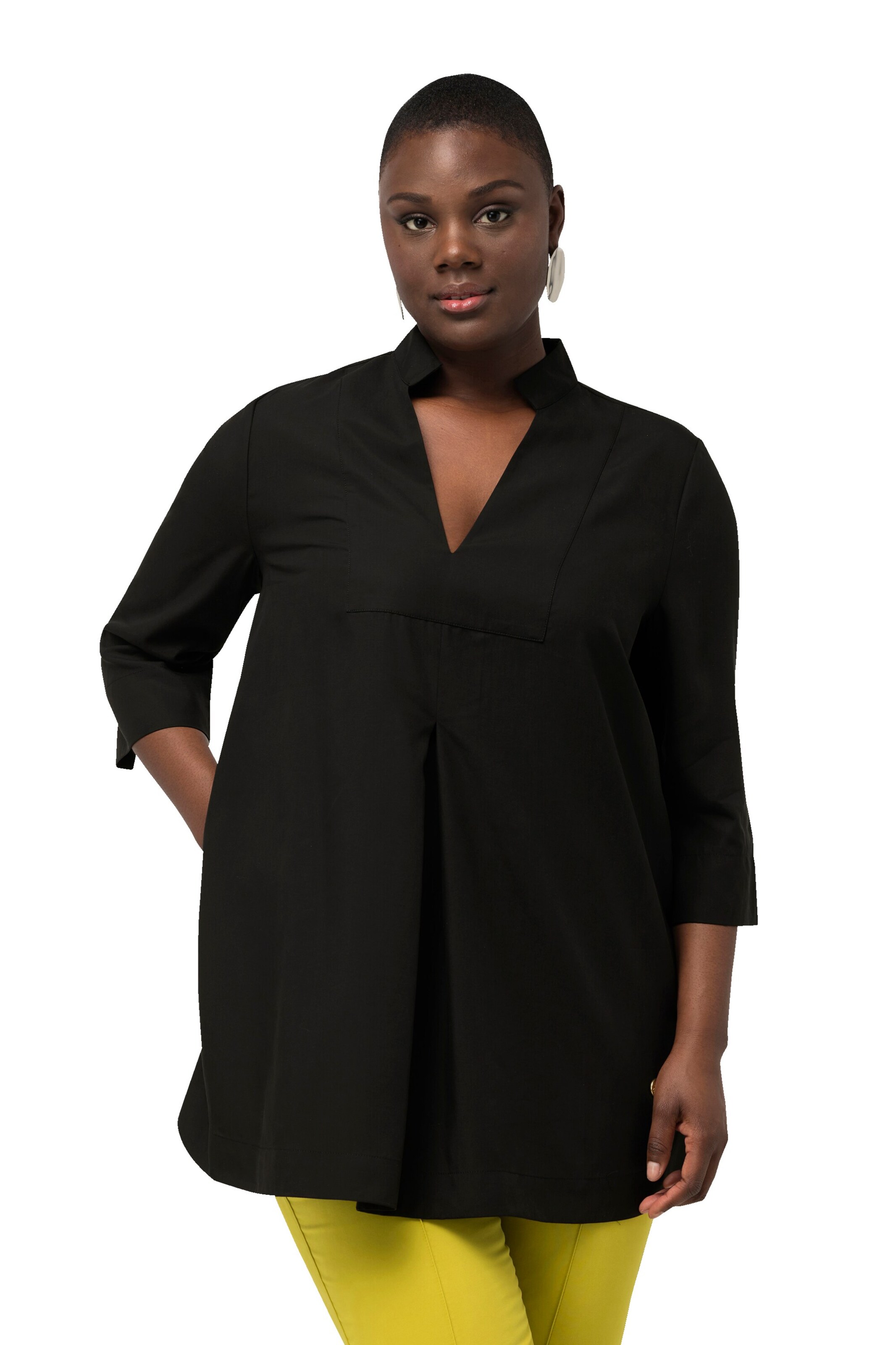 Ulla Popken Tunic in Black: front