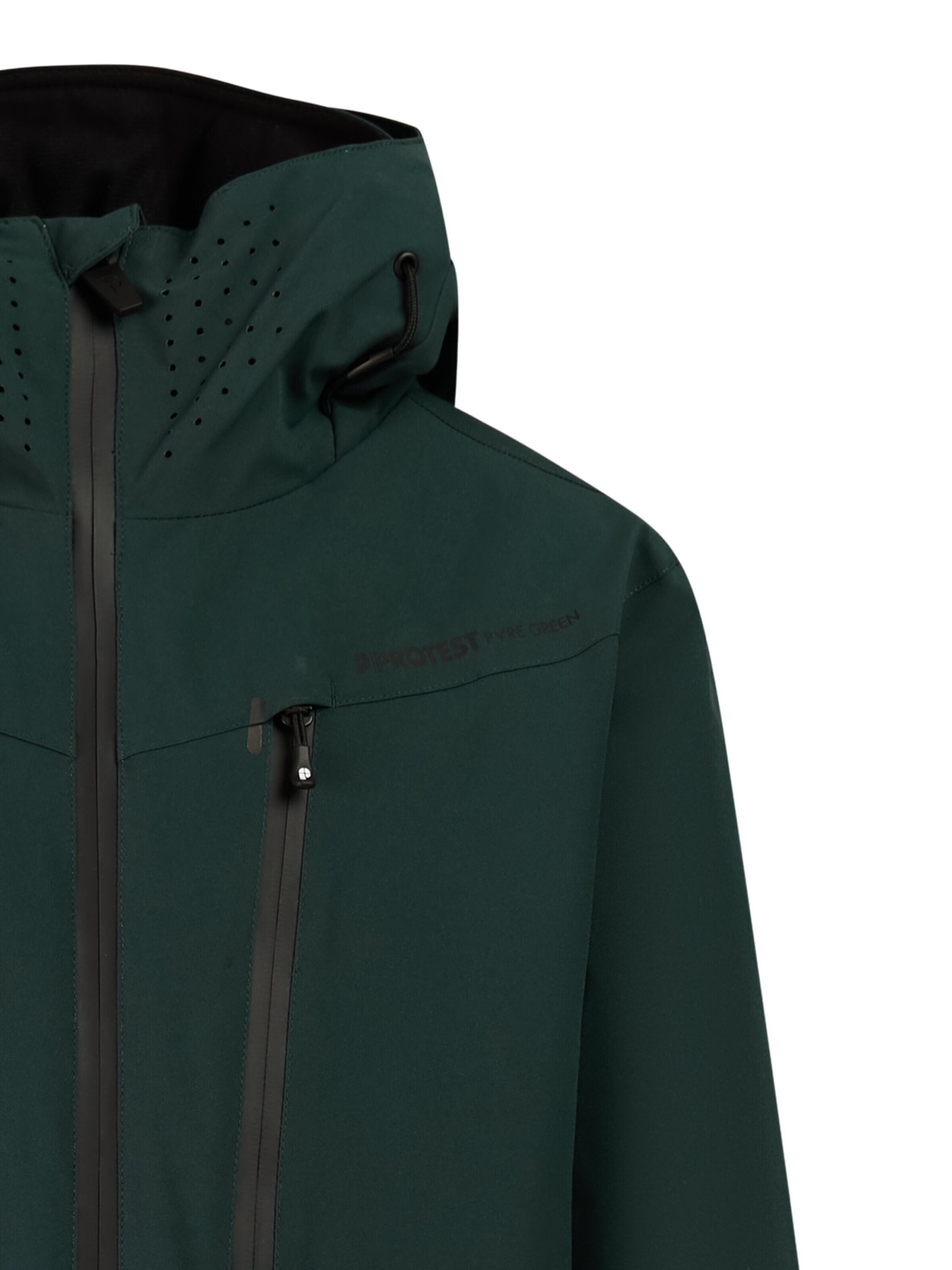 PROTEST Athletic Jacket 'PRTWixan JR' in Green