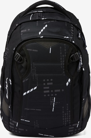 Satch Backpack 'Match' in Black: front