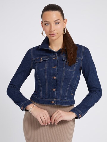 GUESS Between-Season Jacket in Blue: front